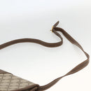 GUCCI GG Supreme Shoulder Bag PVC Beige Gold Auth ka3509-8