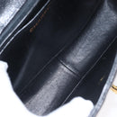 CHANEL Matelasse 30 Chain Shoulder Bag Caviar Skin Black Gold CC Auth ka350A-20