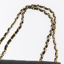 CHANEL Matelasse 30 Chain Shoulder Bag Caviar Skin Black Gold CC Auth ka350A-8