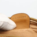 GUCCI Micro GG Supreme Clutch Bag PVC Beige Gold Auth ka3514-17