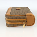 GUCCI Micro GG Supreme Clutch Bag PVC Beige Gold Auth ka3514-4