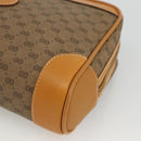 GUCCI Micro GG Supreme Clutch Bag PVC Beige Gold Auth ka3514-8