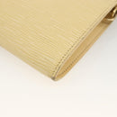 LOUIS VUITTON Epi Pochette Accessoires Pouch Vanilla M5294A LV Auth ka3515-16