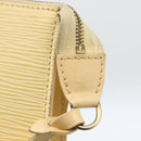 LOUIS VUITTON Epi Pochette Accessoires Pouch Vanilla M5294A LV Auth ka3515-9