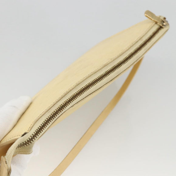 LOUIS VUITTON Epi Pochette Accessoires Pouch Vanilla M5294A LV Auth ka3515