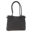 GUCCI GG Canvas Shoulder Bag Black 101971 Auth ka3517-1