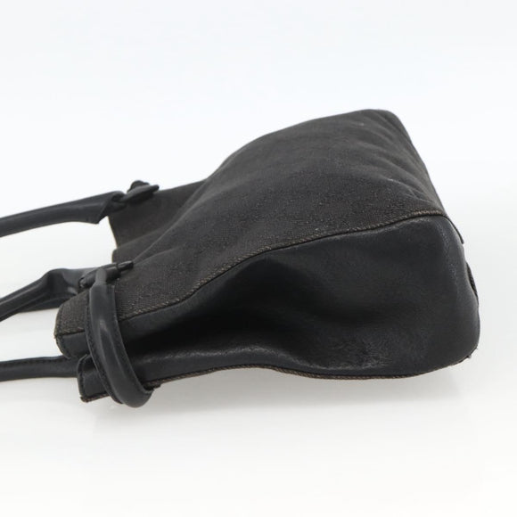 GUCCI GG Canvas Shoulder Bag Black 101971 Auth ka3517