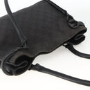 GUCCI GG Canvas Shoulder Bag Black 101971 Auth ka3517-6