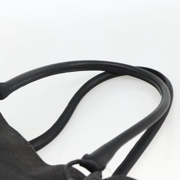 GUCCI GG Canvas Shoulder Bag Black 101971 Auth ka3517