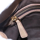 Miu Miu Matelasse Hand Bag Leather 2way Beige Gold Auth ka352-20