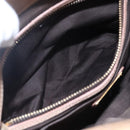 Miu Miu Matelasse Hand Bag Leather 2way Beige Gold Auth ka352-24