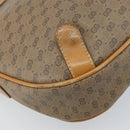 GUCCI Micro GG Supreme Shoulder Bag PVC Beige Gold 001 104 0558 Auth ka3520-14