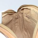 GUCCI Micro GG Supreme Shoulder Bag PVC Beige Gold 001 104 0558 Auth ka3520-20