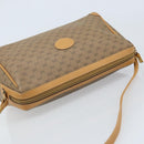GUCCI Micro GG Supreme Shoulder Bag PVC Beige Gold Auth ka3521-6