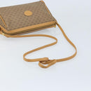 GUCCI Micro GG Supreme Shoulder Bag PVC Beige Gold Auth ka3521-7