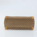 GUCCI Micro GG Supreme Shoulder Bag PVC Beige Gold Auth ka3521-9