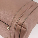 GUCCI Tote Bag Leather 2way Pink Gold 282300 Auth ka3524-17