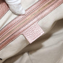 GUCCI Tote Bag Leather 2way Pink Gold 282300 Auth ka3524-20