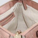 GUCCI Tote Bag Leather 2way Pink Gold 282300 Auth ka3524-21