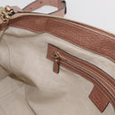 GUCCI Tote Bag Leather 2way Pink Gold 282300 Auth ka3524-23