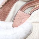 GUCCI Tote Bag Leather 2way Pink Gold 282300 Auth ka3524-12