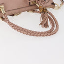 GUCCI Tote Bag Leather 2way Pink Gold 282300 Auth ka3524-7