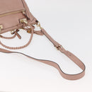 GUCCI Tote Bag Leather 2way Pink Gold 282300 Auth ka3524-9