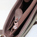 Burberrys Nova Check Shoulder Bag Canvas Beige Gold Auth ka353-19