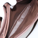 Burberrys Nova Check Shoulder Bag Canvas Beige Gold Auth ka353-20