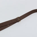 Burberrys Nova Check Shoulder Bag Canvas Beige Gold Auth ka353-8