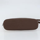 Burberrys Nova Check Shoulder Bag Canvas Beige Gold Auth ka353-5