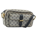 LOUIS VUITTON Monogram Mini Juliet MM Shoulder Bag Blue M92004 LV Auth ka3531-1