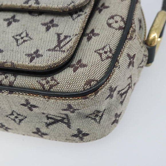 LOUIS VUITTON Monogram Mini Juliet MM Shoulder Bag Blue M92004 LV Auth ka3531