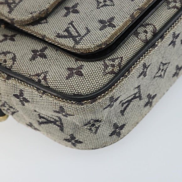 LOUIS VUITTON Monogram Mini Juliet MM Shoulder Bag Blue M92004 LV Auth ka3531