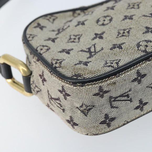 LOUIS VUITTON Monogram Mini Juliet MM Shoulder Bag Blue M92004 LV Auth ka3531