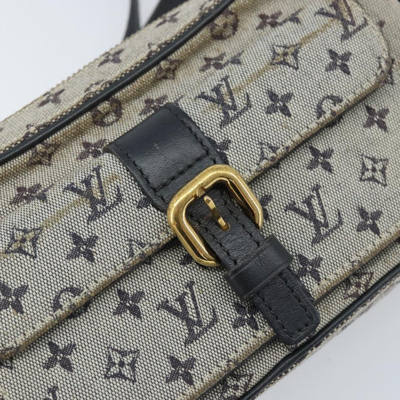 LOUIS VUITTON Monogram Mini Juliet MM Shoulder Bag Blue M92004 LV Auth ka3531