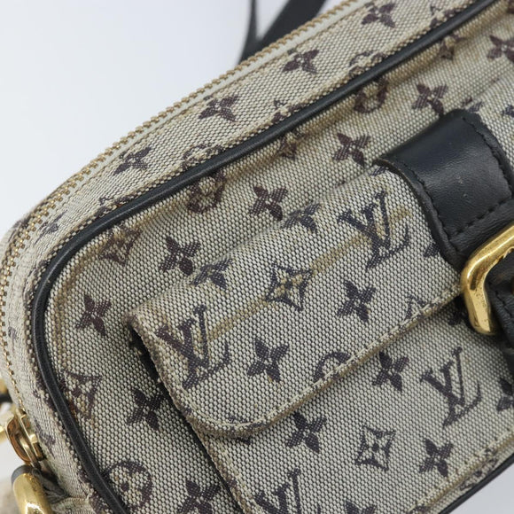 LOUIS VUITTON Monogram Mini Juliet MM Shoulder Bag Blue M92004 LV Auth ka3531