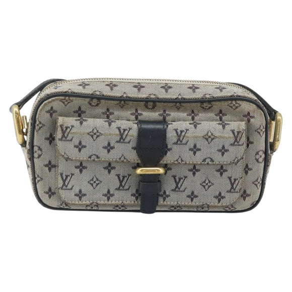 LOUIS VUITTON Monogram Mini Juliet MM Shoulder Bag Blue M92004 LV Auth ka3531