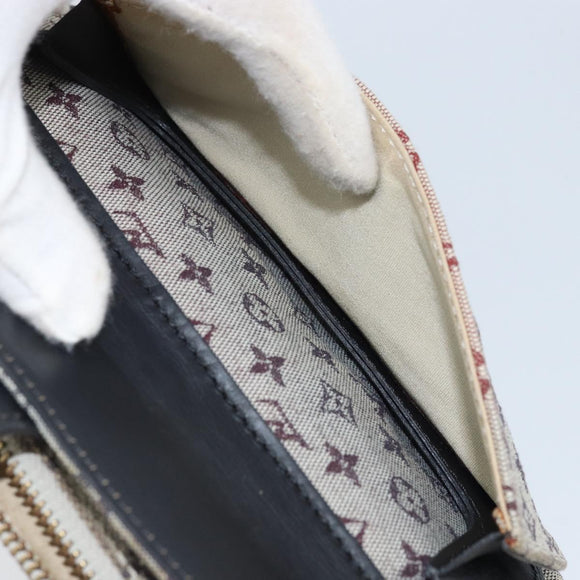 LOUIS VUITTON Monogram Mini Juliet MM Shoulder Bag Blue M92004 LV Auth ka3531