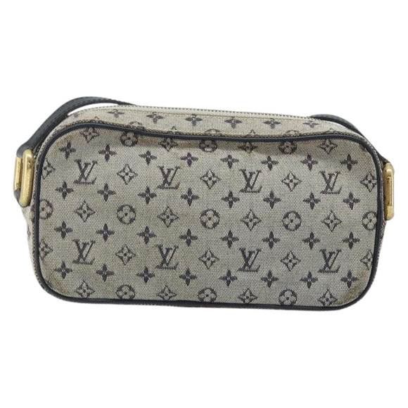 LOUIS VUITTON Monogram Mini Juliet MM Shoulder Bag Blue M92004 LV Auth ka3531