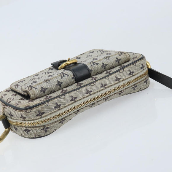 LOUIS VUITTON Monogram Mini Juliet MM Shoulder Bag Blue M92004 LV Auth ka3531