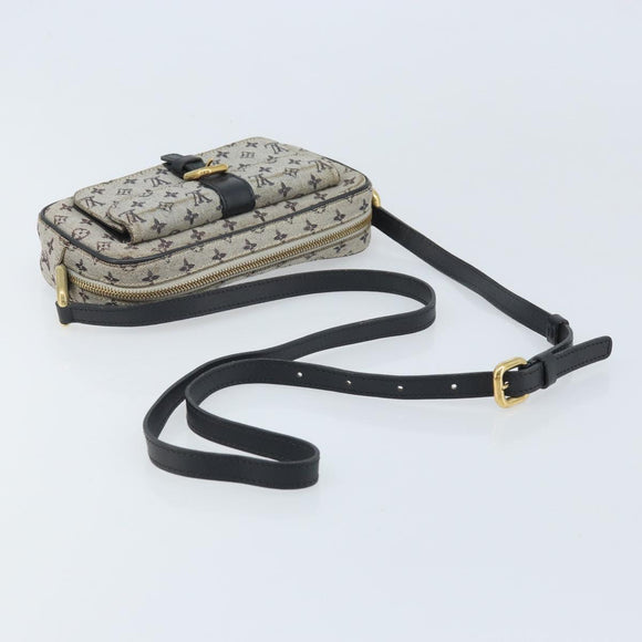 LOUIS VUITTON Monogram Mini Juliet MM Shoulder Bag Blue M92004 LV Auth ka3531