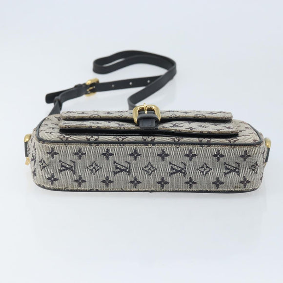 LOUIS VUITTON Monogram Mini Juliet MM Shoulder Bag Blue M92004 LV Auth ka3531