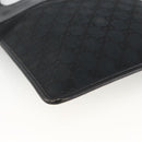 GUCCI GG Canvas Shoulder Bag Black Silver 019 0348 Auth ka3532-11