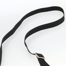 GUCCI GG Canvas Shoulder Bag Black Silver 019 0348 Auth ka3532-8