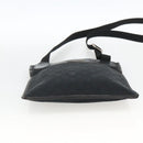 GUCCI GG Canvas Shoulder Bag Black Silver 019 0348 Auth ka3532-9