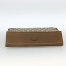 GUCCI GG Plus Supreme Clutch Bag PVC Gold Beige Auth ka3533-6