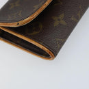 LOUIS VUITTON Monogram Pochette Twin PM Shoulder Bag M51854 LV Auth ka3535-14
