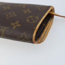 LOUIS VUITTON Monogram Pochette Twin PM Shoulder Bag M51854 LV Auth ka3535-15