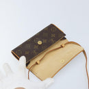 LOUIS VUITTON Monogram Pochette Twin PM Shoulder Bag M51854 LV Auth ka3535-10